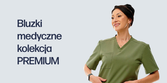 Bluzki medyczne premium